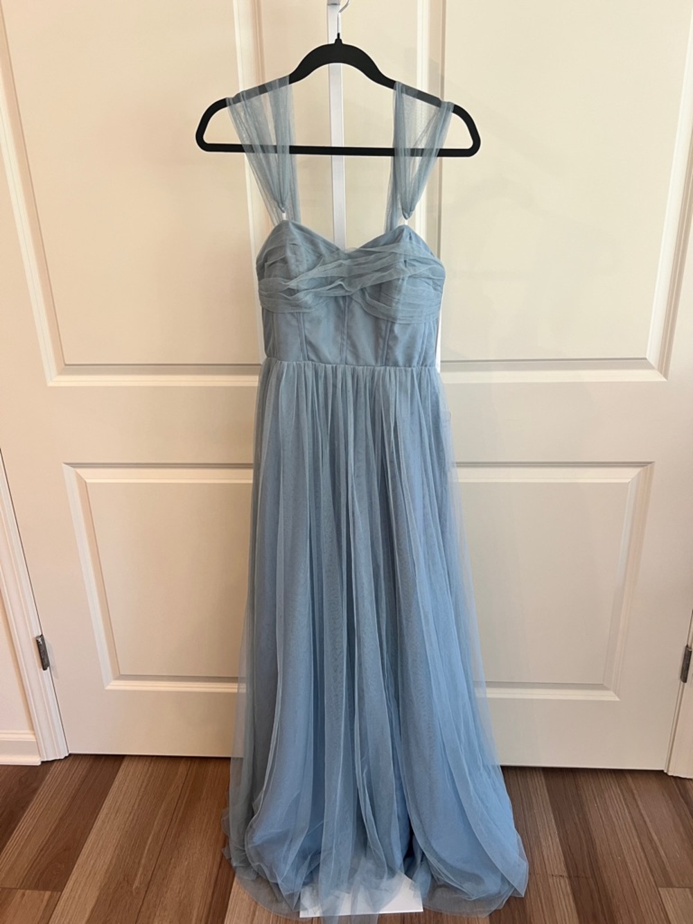 Revelry Genevieve Convertible Tulle Dress French Blue Size 8 NWT MSRP $229